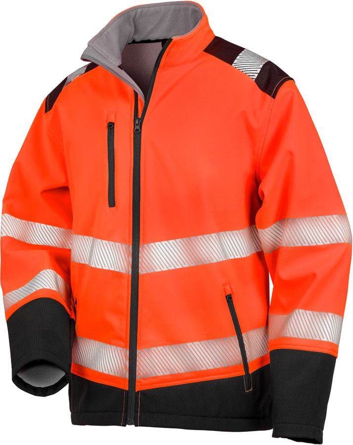 Fluorescent Orange/Black